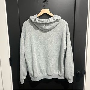 Gray, small cute zip up jacket.